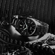 Shop Authentic Seiko Presage Sharp Edged Series Black Dial Black Steel Strap Watch For Men - SPB229J1 - Luxxuri