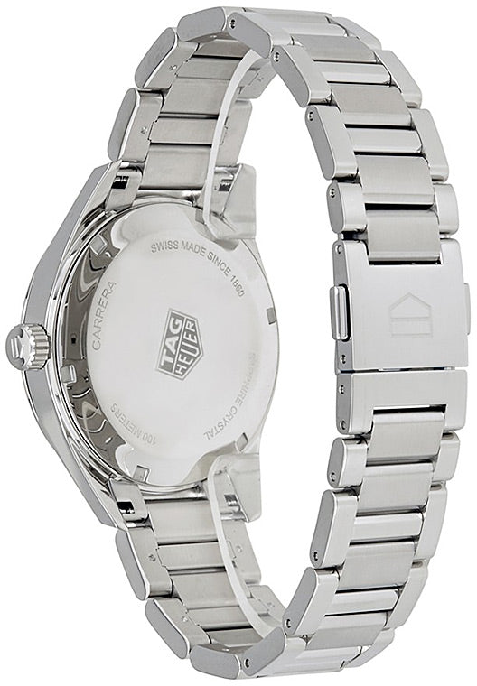  Shop Authentic Tag Heuer Carrera Quartz Blue Dial Silver Steel Strap Watch for Women - WAR1112.BA0601 - Luxxuri