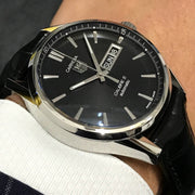  Shop Authentic Tag Heuer Carrera Black Dial Watch for Men - WAR201A.FC6266 - Luxxuri