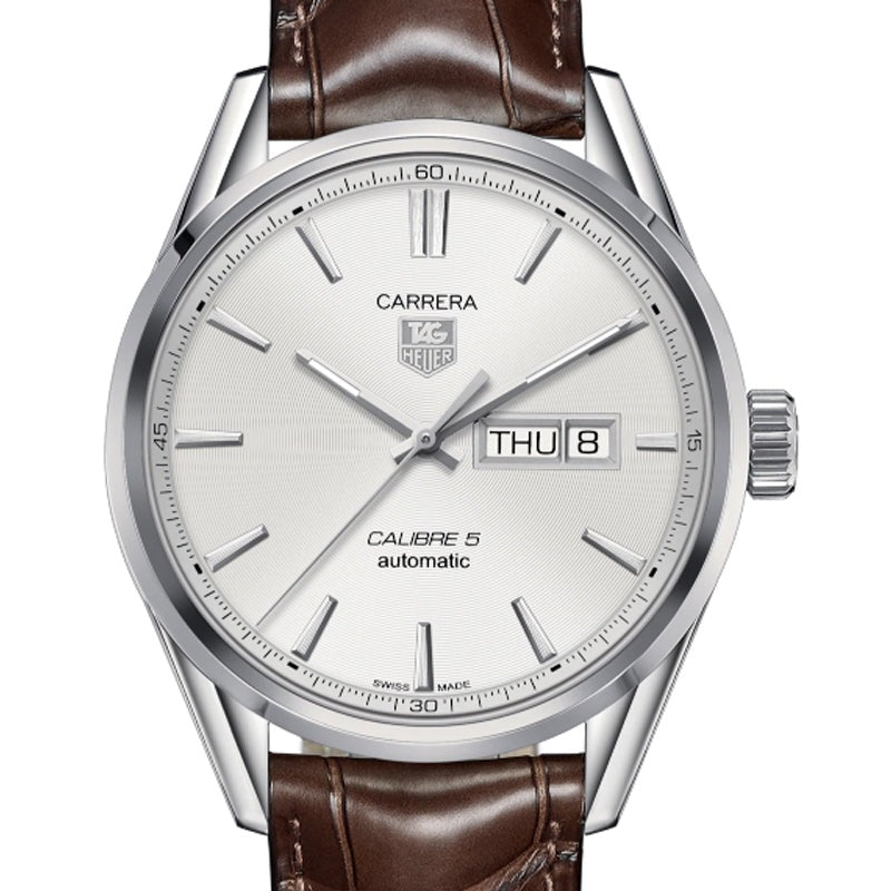  Shop Authentic Tag Heuer Carrera Silver Dial Watch for Men - WAR201B.FC6291 - Luxxuri