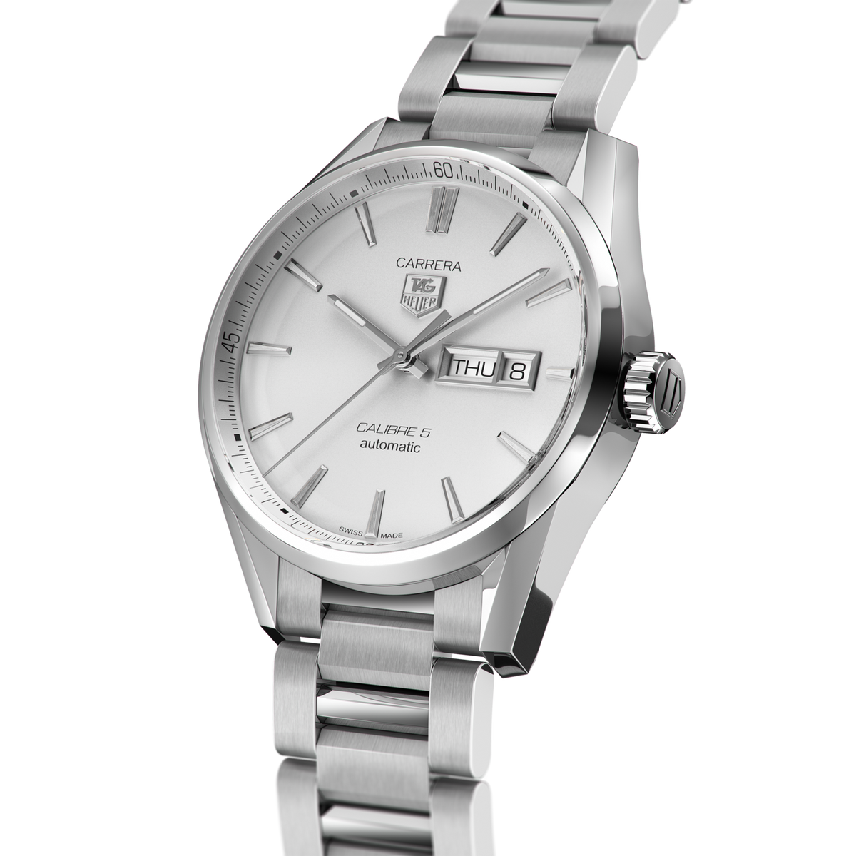  Shop Authentic Tag Heuer Carrera White Dial Watch for Men - WAR201B.BA0723 - Luxxuri