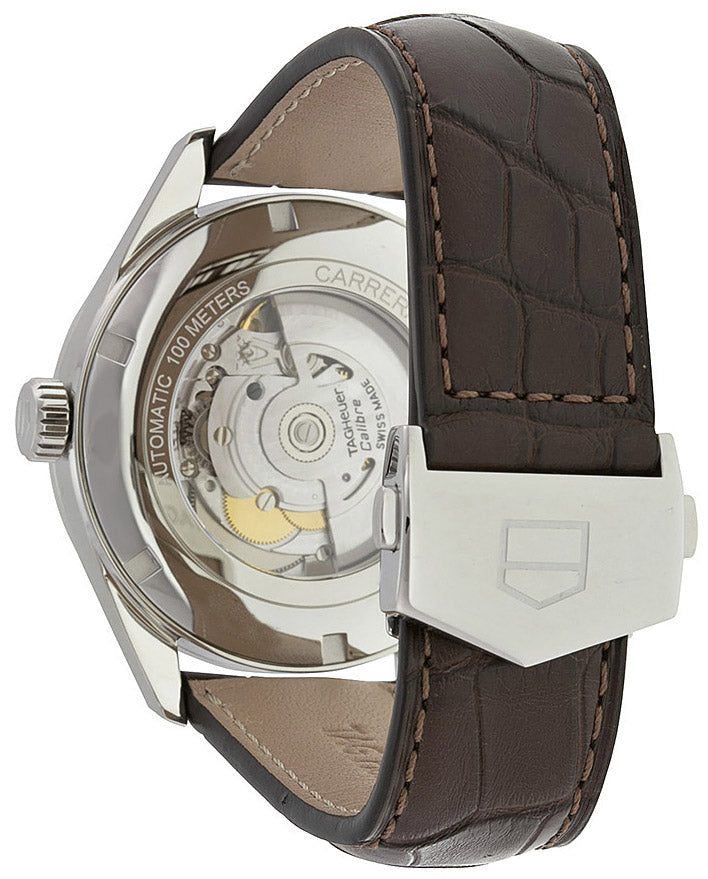  Shop Authentic Tag Heuer Carrera Silver Dial Watch for Men - WAR201B.FC6291 - Luxxuri