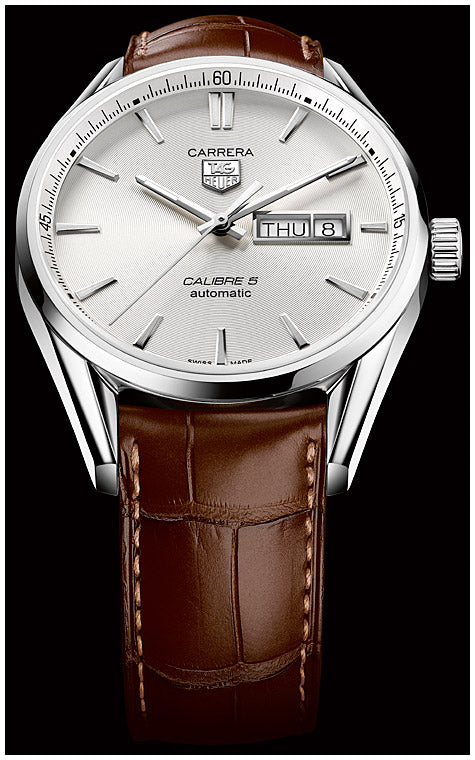  Shop Authentic Tag Heuer Carrera Silver Dial Watch for Men - WAR201B.FC6291 - Luxxuri