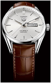 Shop Authentic Tag Heuer Carrera Silver Dial Watch for Men - WAR201B.FC6291 - Luxxuri