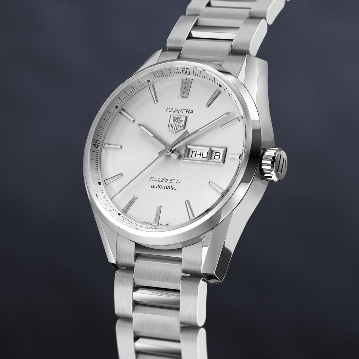  Shop Authentic Tag Heuer Carrera White Dial Watch for Men - WAR201B.BA0723 - Luxxuri