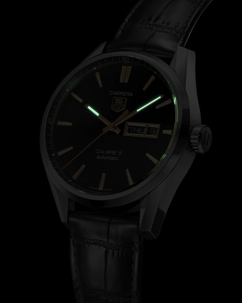  Shop Authentic Tag Heuer Carrera Black Dial Watch for Men - WAR201C.FC6266 - Luxxuri
