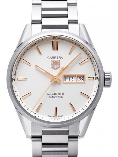  Shop Authentic Tag Heuer Carrera White Dial Watch for Men - WAR201D.BA0723 - Luxxuri