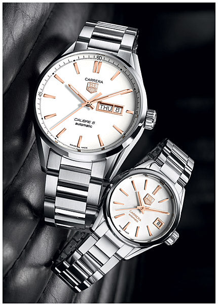  Shop Authentic Tag Heuer Carrera White Dial Watch for Men - WAR201D.BA0723 - Luxxuri