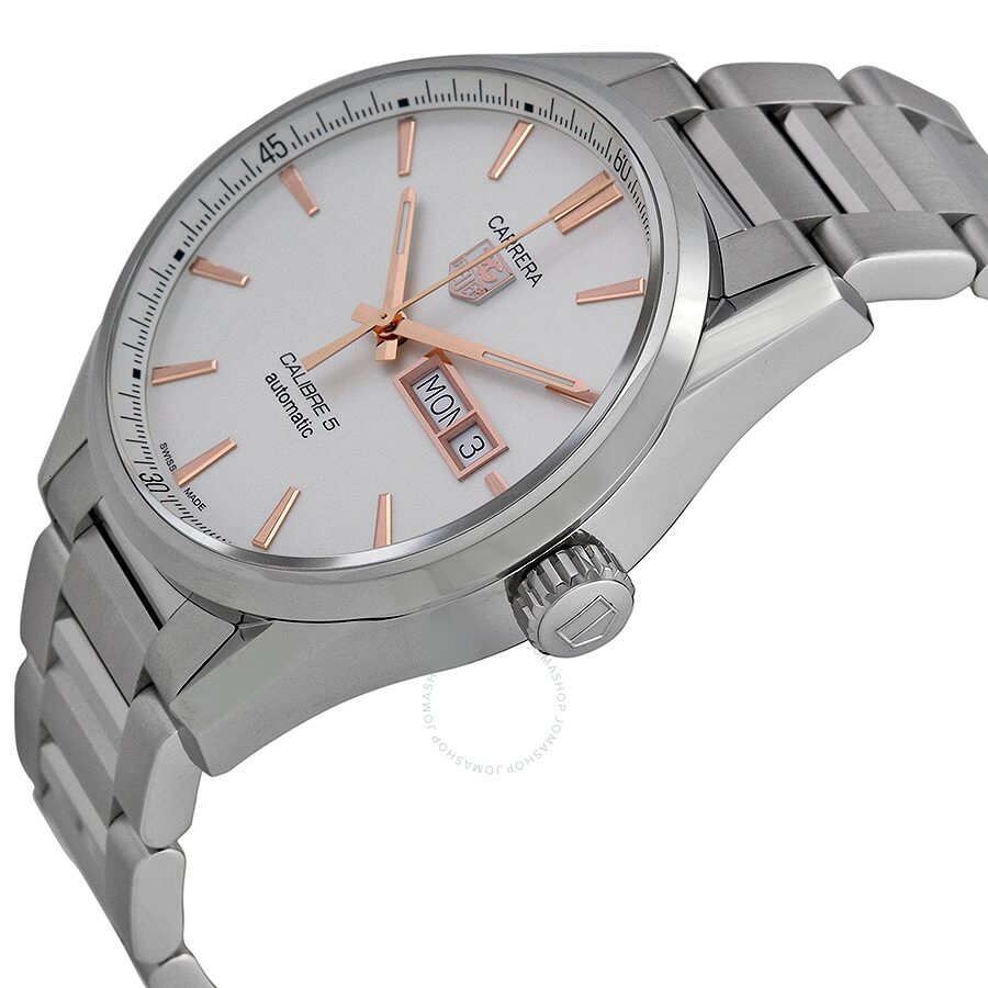  Shop Authentic Tag Heuer Carrera White Dial Watch for Men - WAR201D.BA0723 - Luxxuri