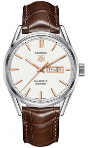  Shop Authentic Tag Heuer Carrera White Dial Watch for Men - WAR201D.FC6291 - Luxxuri