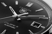  Shop Authentic Tag Heuer Carrera Automatic Black Dial Silver Steel Strap Watch for Men - WAR211A.BA0782 - Luxxuri