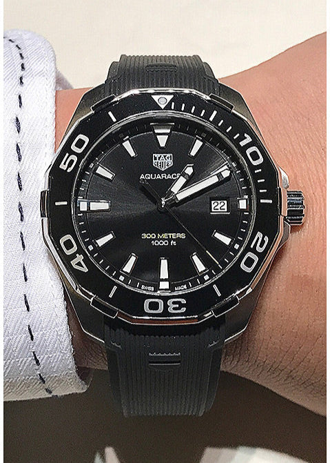  Shop Authentic Tag Heuer Aquaracer Black Dial Watch for Men -  WAY101A.FT6141 - Luxxuri