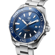  Shop Authentic Tag Heuer Aquaracer Blue Dial Watch for Men - WAY101C.BA0746 - Luxxuri