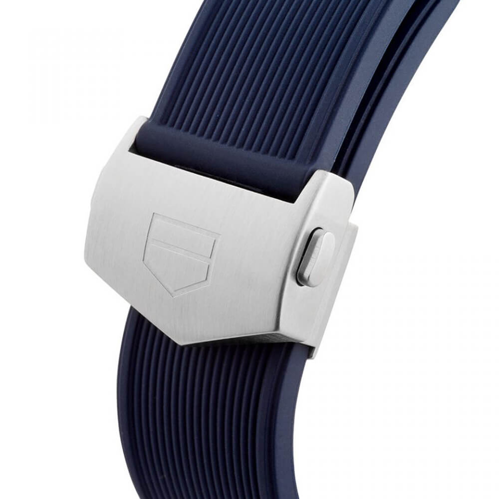  Shop Authentic Tag Heuer Aquaracer Quartz Blue Dial Blue Rubber Strap Watch for Men -  WAY101C.FC6153 - Luxxuri