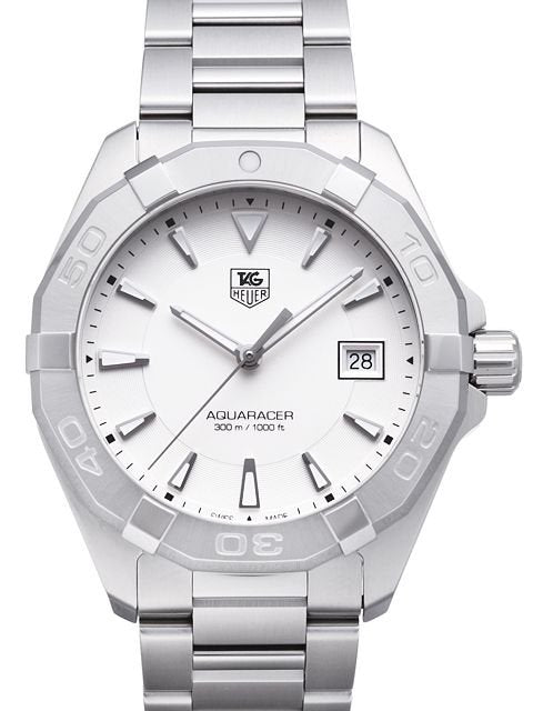  Shop Authentic Tag Heuer Aquaracer White Dial Watch for Men - WAY1111.BA0928 - Luxxuri