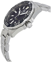 Shop Authentic Tag Heuer Aquaracer Black Dial Silver Steel Strap Watch for Men - WAY111A.BA0928 - Luxxuri
