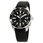  Shop Authentic Tag Heuer Aquaracer Black Dial Black Rubber Strap Watch for Men - WAY111A.FT6151 - Luxxuri