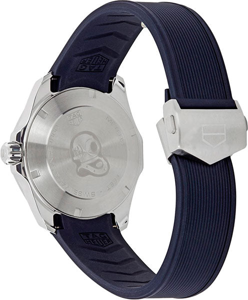  Shop Authentic Tag Heuer Aquaracer Blue Dial Blue Rubber Strap Watch for Men - WAY111C.FT6155 - Luxxuri