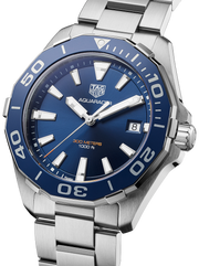  Shop Authentic Tag Heuer Aquaracer Blue Dial Watch for Men - WAY111C.BA0928 - Luxxuri