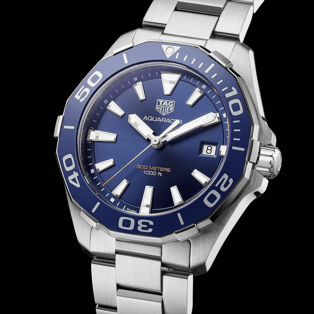  Shop Authentic Tag Heuer Aquaracer Blue Dial Watch for Men - WAY111C.BA0928 - Luxxuri
