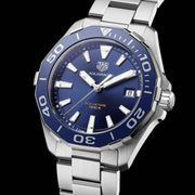  Shop Authentic Tag Heuer Aquaracer Blue Dial Watch for Men - WAY111C.BA0928 - Luxxuri