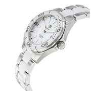  Shop Authentic Tag Heuer Aquaracer Quartz White Dial Two Tone Steel Strap Watch Women - WAY131B.BA0914 - Luxxuri