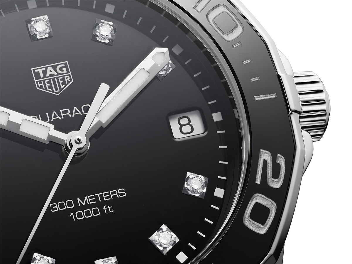  Shop Authentic Tag Heuer Aquaracer Black Dial Watch for Women - WAY131C.BA0913 - Luxxuri