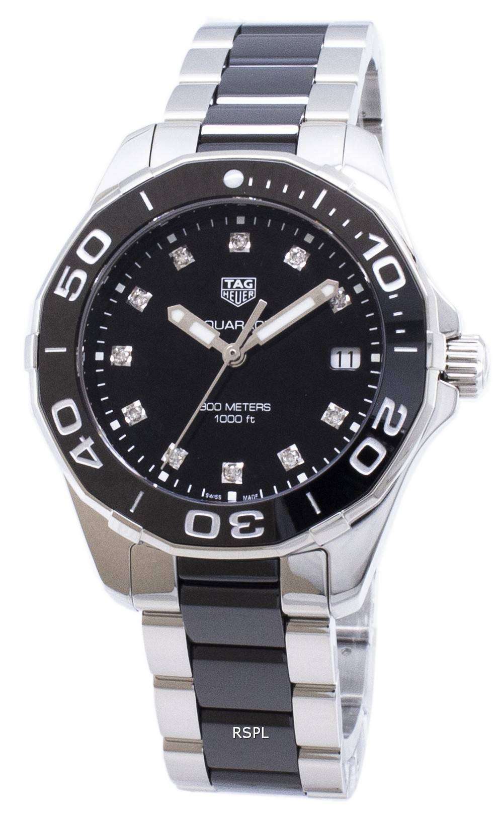  Shop Authentic Tag Heuer Aquaracer Black Dial Watch for Women - WAY131C.BA0913 - Luxxuri