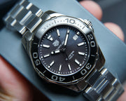  Shop Authentic Tag Heuer Aquaracer Black Dial Watch for Women - WAY131K.BA0748 - Luxxuri