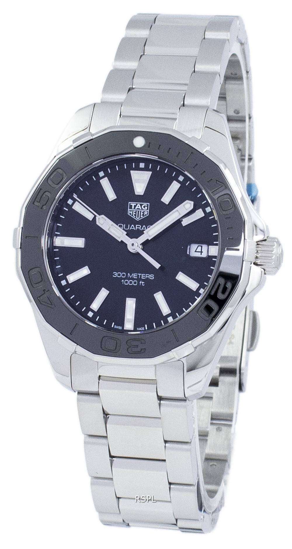  Shop Authentic Tag Heuer Aquaracer Black Dial Watch for Women - WAY131K.BA0748 - Luxxuri