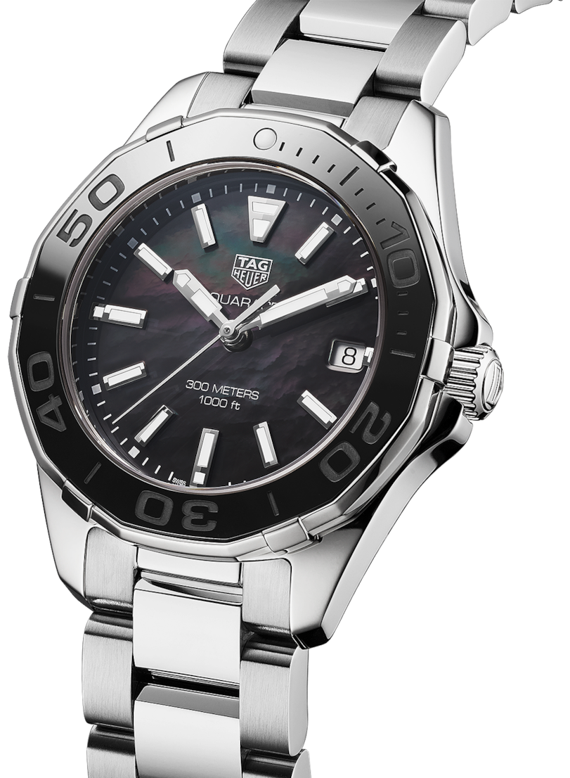  Shop Authentic Tag Heuer Aquaracer Black Dial Watch for Women - WAY131K.BA0748 - Luxxuri