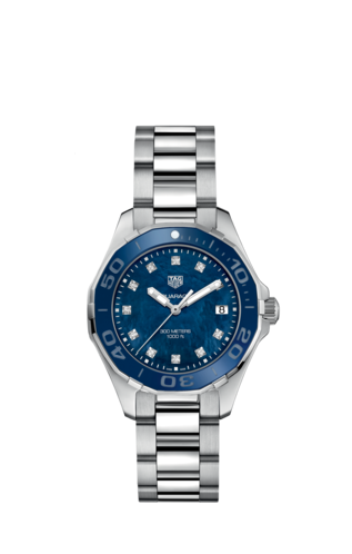  Shop Authentic Tag Heuer Aquaracer Blue Dial Watch for Women - WSY131L.BA0748 - Luxxuri
