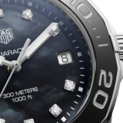  Shop Authentic Tag Heuer Aquaracer Black Dial Watch for Women - WAY131M.BA0748 - Luxxuri