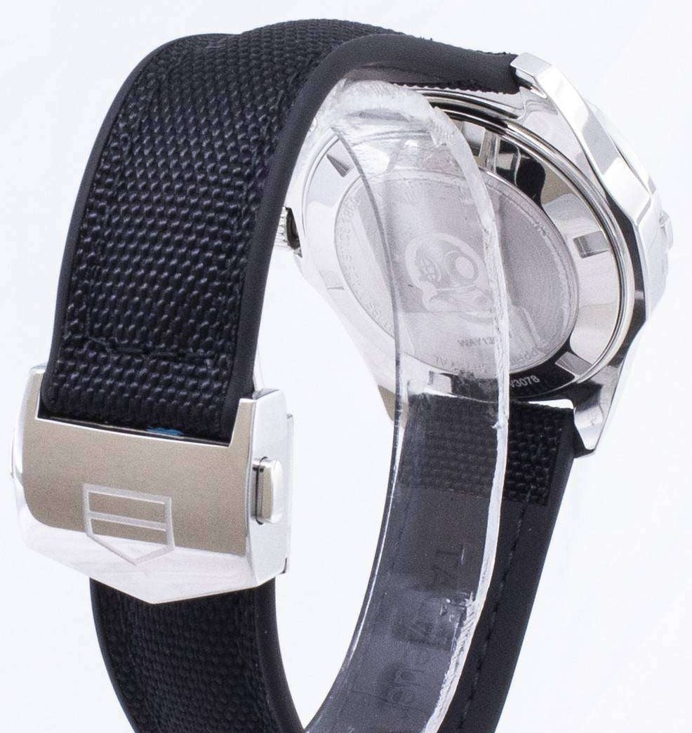  Shop Authentic Tag Heuer Aquaracer Quartz Mother of Pearl Black Dial Black NATO Strap Watch for Women - WAY131M.FT6092 - Luxxuri