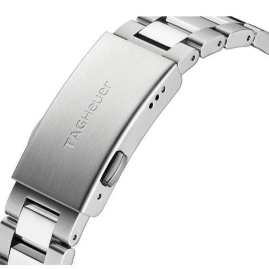  Shop Authentic Tag Heuer Aquaracer Blue Dial Silver Steel Strap Watch for Women - WAY131S.BA0748 - Luxxuri