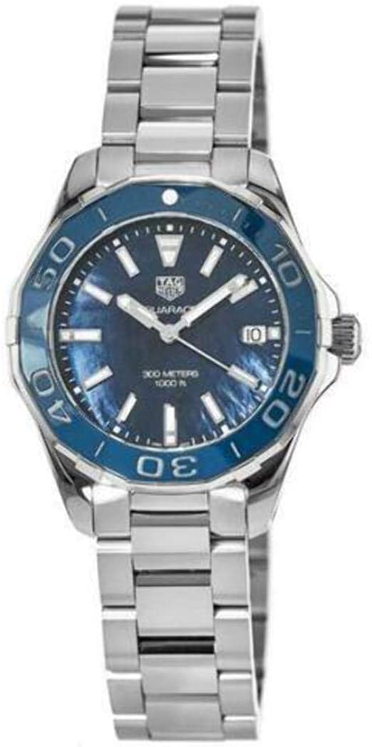  Shop Authentic Tag Heuer Aquaracer Blue Dial Watch for Women - WAY131S.BA0748 - Luxxuri