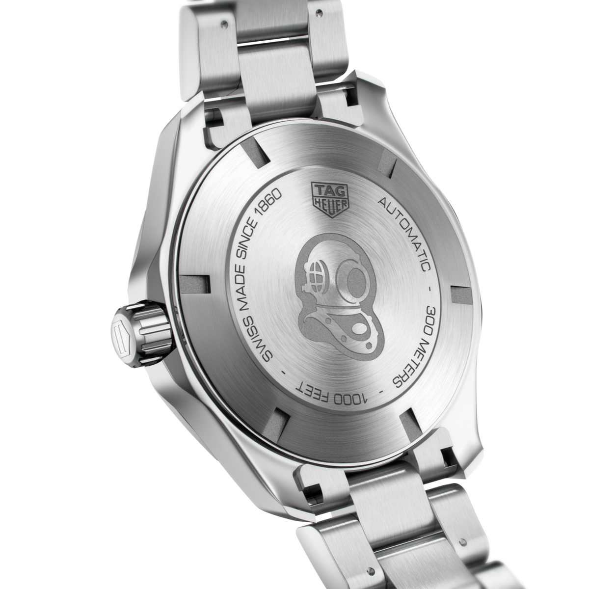  Shop Authentic Tag Heuer Aquaracer Automatic Black Dial Silver Steel Strap Watch for Men - WAY2010.BA0927 - Luxxuri