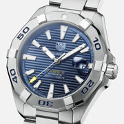  Shop Authentic Tag Heuer Aquaracer Calibre 5 Automatic Blue Dial Silver Steel Strap Watch for Men - WAY2012.BA0927 - Luxxuri
