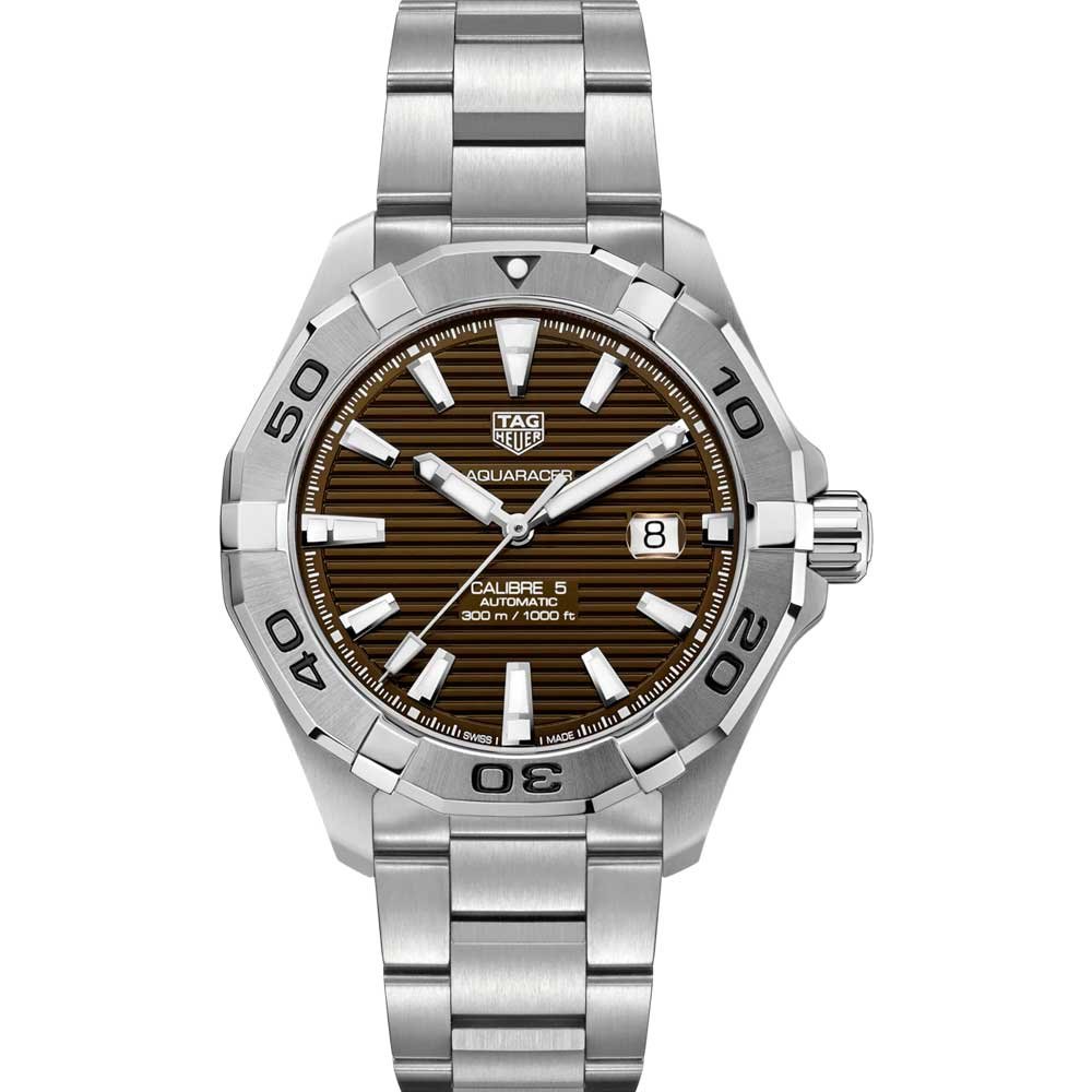  Shop Authentic Tag Heuer Aquaracer Sunray Brown Dial Watch for Men - WAY2018.BA0927 - Luxxuri