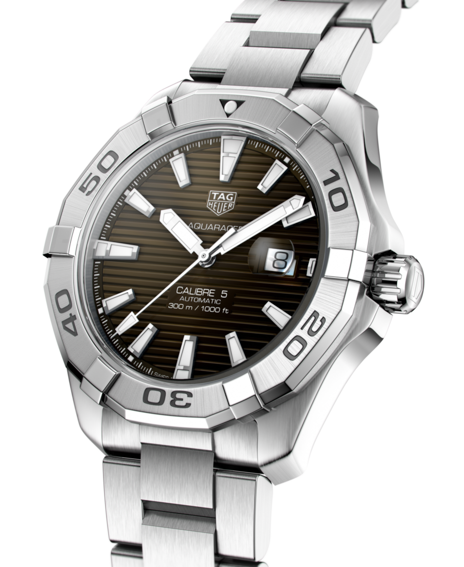  Shop Authentic Tag Heuer Aquaracer Sunray Brown Dial Watch for Men - WAY2018.BA0927 - Luxxuri