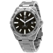  Shop Authentic Tag Heuer Aquaracer Calibre 5 Automatic Sunray Brown Dial Silver Steel Strap Watch for Men - WAY2018.BA0927 - Luxxuri