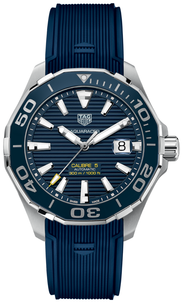  Shop Authentic Tag Heuer Aquaracer Blue Dial Watch for Men - WAY201B.FT6150 - Luxxuri