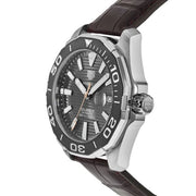  Shop Authentic Tag Heuer Aquaracer Caliber 5 Black Dial Brown Leather Strap Watch for Men - WAY201M.FC6474 - Luxxuri