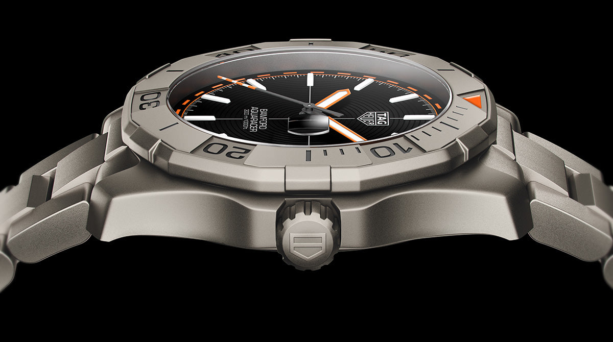  Shop Authentic Tag Heuer Aquaracer Bamford Automatic Black Dial Grey Steel Strap Watch for Men - WAY208F.BF0638 - Luxxuri