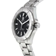  Shop Authentic Tag Heuer Aquaracer Automatic Black Dial Silver Steel Strap Watch for Men - WAY2110.BA0928 - Luxxuri