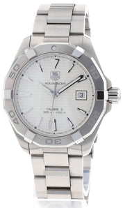  Shop Authentic Tag Heuer Aquaracer White Dial Watch for Men - WAY2111.BA0928 - Luxxuri