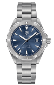  Shop Authentic Tag Heuer Aquaracer Automatic Blue Dial Silver Steel Strap Watch for Men - WAY2112.BA0928 - Luxxuri