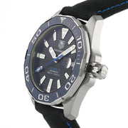  Shop Authentic Tag Heuer Aquaracer Calibre 5 Automatic Black Dial Black Nylon Strap Watch for Men - WAY211B.FC6363 - Luxxuri