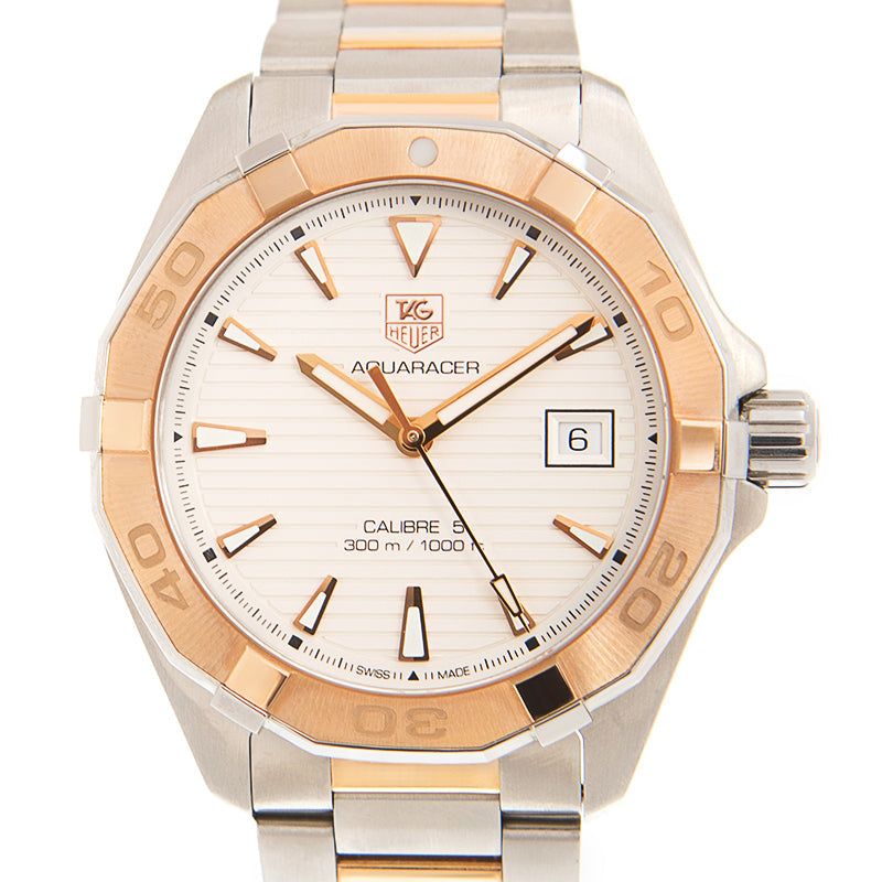  Shop Authentic Tag Heuer Aquaracer White Dial Watch for Men - WAY1150.BD0911 - Luxxuri