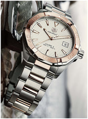  Shop Authentic Tag Heuer Aquaracer White Dial Watch for Men - WAY1150.BD0911 - Luxxuri